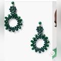 Kate Spade Jewelry | Kate Spade Marguerite Beaded Earrings Nwt | Color: Green | Size: Os