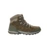 Hikingschuh JACK WOLFSKIN "REFUGIO TEXAPORE MID M", Gr. UK 13 - EU 48, Normalschaft, braun (cold, coffee), Hauptmaterial: Leather; ;Second Material: Synthetic; Futter: Texapore Core ;Sole: Rubber / EVA; 100% Rubber/ EVA, Schuhe