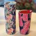 Lilly Pulitzer Kitchen | Lilly Pulitzer Glass Cup | Color: Blue/Pink | Size: Os