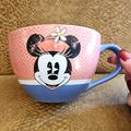 Disney Dining | Disney Minnie Mouse Cappuccino Cup Coffee Mug Vintage Style Soup Mug 20 Oz | Color: Pink/Purple | Size: Os