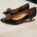 J. Crew Shoes | Jcrew Plaid Heels | Color: Black/Red | Size: 8