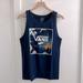 Vans Shirts | Mens Vans Muscle Tank Top Shirt Size S | Color: Blue | Size: S