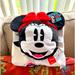 Disney Holiday | Disney Minnie Mouse Plush Pillow With Traveling Blanket | Color: Black/Red | Size: Os