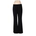 Ann Taylor LOFT Outlet Dress Pants - High Rise Flared Leg Trouser: Black Bottoms - Women's Size 4