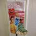Disney Holiday | Disney Princess Pink Satin Christmas Stocking~Belle~Cinderella~Tiana~Tianna~Nwt | Color: Pink | Size: Os