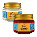 Tiger Balm Red Ointment 19g & White Ointment 19g Bundle