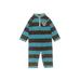 Carter's Long Sleeve Outfit: Teal Print Bottoms - Size 18 Month