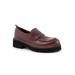 Women's Annie Casual Flat by Bueno in Merlot (Size 39 M)