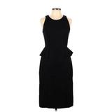 Banana Republic Casual Dress - Sheath Mock Sleeveless: Black Dresses - Women's Size 10