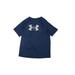 Under Armour Active T-Shirt: Blue Sporting & Activewear - Kids Boy's Size Large