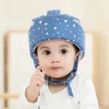 Casque bébé casquette sécurité coton bébé bambin casquette protection la tête crawl Kids Learning