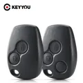 EllYYOU-Coque de clé à distance sans lame coque de voiture Renault Duster Logan Fluence Clio