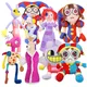 Jouet en peluche LYus numérique pour filles jouet en peluche Anime mignon dessin animé Clown