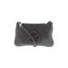 MICHAEL Michael Kors Leather Wristlet: Pebbled Gray Solid Bags