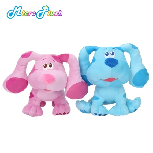 18cm blau Hinweise & Sie! Sitzsack Plüsch puppe blau rosa Hund Stofftiere niedlichen Weihnachten