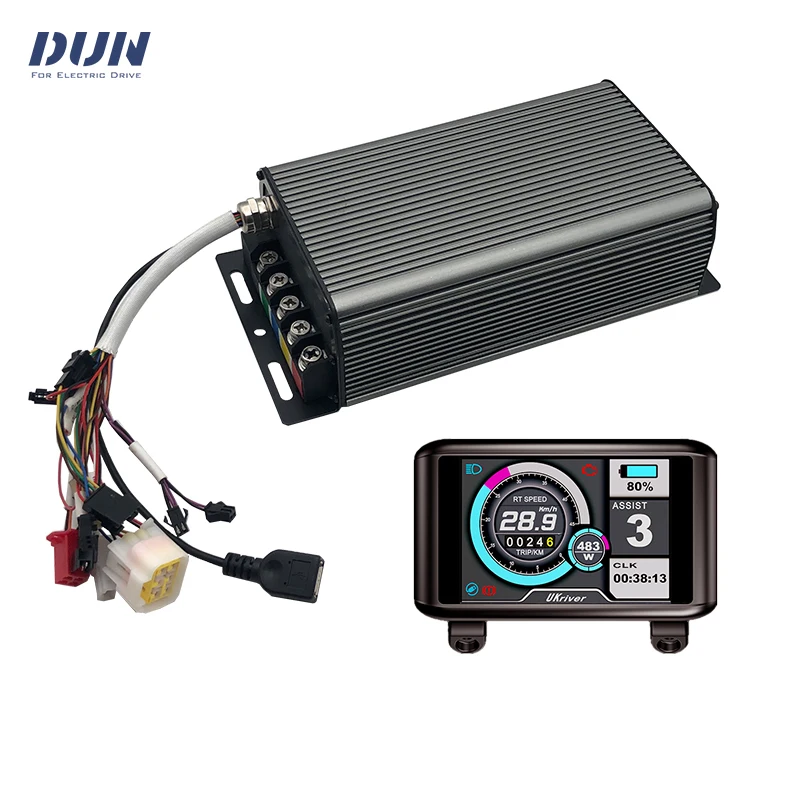 Neuer sabvoton controller SVMC7260-APT v2 2kw 48v-72v 60a mit ukc1 display, bluetooth adapter Image