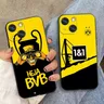 B-Borussia Dortmunds custodia per telefono modello per Apple iPhone 15 14 13 12 11 SE XS XR X 7 8 6