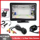 4 3 Zoll Auto Rückwärts monitor 12led Rückfahr kamera Rückfahr kamera Auto Monitor Display Parks