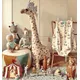 Nordische Art Kinder Plüsch Tier puppe Spielzeug Cartoon Giraffe Baby Komfort Puppe Schlaf kissen