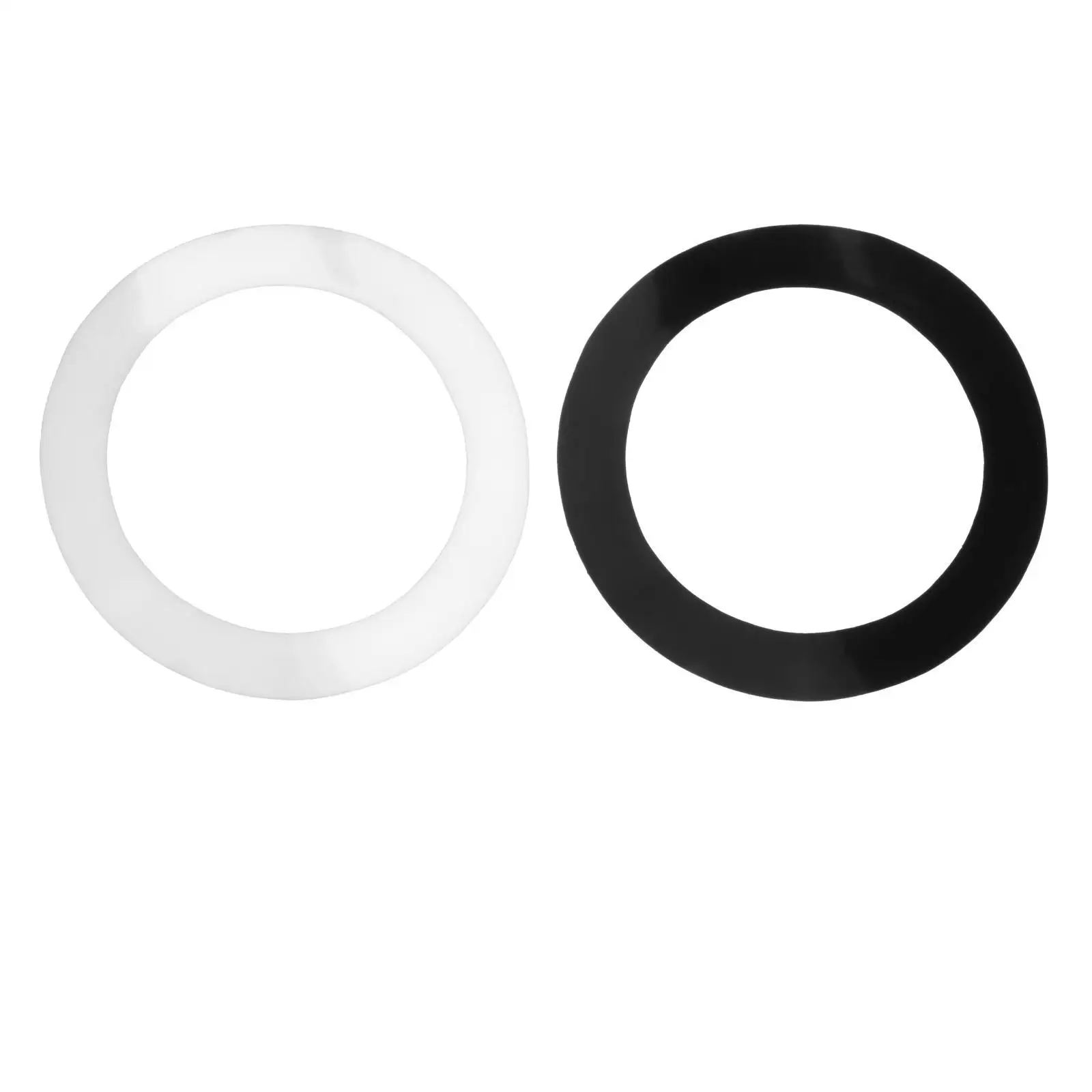 1Pcs Bass Drum Bottom Port Loch Schutz Ring Anti Slip Pads Trommel Zubehör für Verbessern Klang Qualität Loch Schutz Image