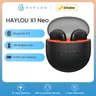 Haylou x1 neo tws Bluetooth 5 3 Kopfhörer 0 06 s niedrige Latenz 20h Akkulaufzeit leichte