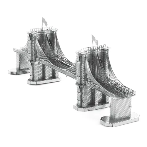 Brooklyn Bridge 3D Metall Puzzle Modell Kits DIY laser geschnittene Puzzles Puzzle Spielzeug für