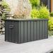 160 Gallon Outdoor Storage Deck Box Waterproof