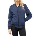 EHQJNJ Hunting Jacket Winter Jackets for Women 2024 Trendy Women Casual Solid Zipper Coat Pocket Thin Jacket Baseball Slim Coat