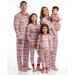 PJs & Presents Matching Family Christmas Pajamas Set - Velour Christmas Morning Holiday Card Ugly Christmas Pajamas