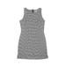 Dby Dress - Shift: Gray Checkered/Gingham Skirts & Dresses - Kids Girl's Size 9