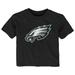 Infant Black Philadelphia Eagles Primary Logo T-Shirt