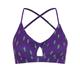 Women's Pink / Purple Bolt Mercury Sports Bra Top Extra Small Rubisnacks Barcelona