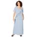 Plus Size Women's Popover Dress by Woman Within in Pearl Grey (Size 16 W)