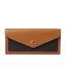 Coach Bags | Coach Wyn Colorblock Soft Grain Leather Wallet | Color: Black/Brown | Size: 8"X3.5"