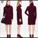 Madewell Dresses | Madewell Cowl Neck Sweater Dress | Color: Purple/Red | Size: M