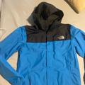 The North Face Jackets & Coats | Boys The North Face Hooded Rain Jacket Xl | Color: Black/Blue | Size: Xlb