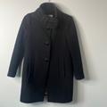 Kate Spade Jackets & Coats | Kate Spade Size 0 Thick Wool Gorgeous Black Coat With Bow Neck | Color: Black | Size: 0