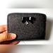 Kate Spade Bags | Kate Spade Zip Wallet Kate Spade New York Black Glittered Small Zip Wallet Nwt | Color: Black | Size: Os