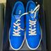 Coach Shoes | Men Brand New Coach Clip Nylon Lowtop Bright Blue Sneakers Size 8 | Color: Blue/White | Size: 8