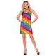 WIDMANN MILANO PARTY FASHION - Party Fashion Pailletten Kleid, Party Outfit, Disco Fever, Karneval, Animal Print