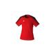 Erima Damen EVO Star leichtes T-Shirt (1082412), rot/schwarz, 44