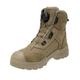 DEWALT Richardson Men's Nubuck Leather, Water Resistant, BOA Fastener, Steel Toe Safety Work Boot, Stone, UK12 (EU45)