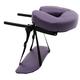 CHILDWEET 1 Set Massage Bed Pillow Spa Head Rest Cushion Salon Pillow Cushion Massage Headrest for Bed Massage Headrest Pads Massage Head Cushion Purple PVC Massage Supplies Massage Table