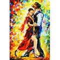 ANSNOW Puzzle Jigsaws Jigsaw Puzzles Puzzle 1000 Pieces Jigsaw Puzzle Adult Children Toys Tango Wooden Jigsaw Puzzle World Famous Oil Painting Puzzles for Adults