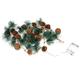 Longzhuo Christmas Pine Cones 20 LED String Lights, 6.6 FT Decoration Lights String for Indoor Outdoor