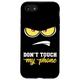 Hülle für iPhone SE (2020) / 7 / 8 Case Dont Touch My Phone Case Anime Lover Angry Face Geschenk