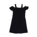 Love, Nickie Lew Dress - A-Line: Black Solid Skirts & Dresses - Kids Girl's Size 16