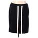 Nine West Casual Skirt: Black Color Block Bottoms - Women's Size 18 Plus