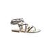 Mackin Girl Sandals: Gray Acid Wash Print Shoes - Women's Size 10