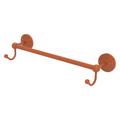 Allied Brass 26.25" Wall Mounted Towel Bar Metal in Brown | 4.5 H x 26.25 W x 6 D in | Wayfair PQN-41-24-HK-ASP